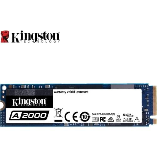 Kingston A2000 NVMe PCIe SSD M.2 2280 M2 250GB 500GB Internal Solid State Drive Disk NVMe HDD for Computer SSD High Speed