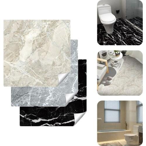 Kitchen Waterproof Wallpaper Pvc Wall Stickers Marble Stickers Bathroom Toilet Self-Adhesive Oil-Proof Self-Adhesive Wall Paper