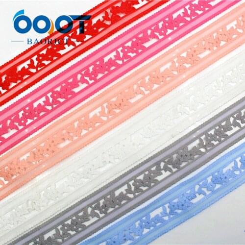OOOT BAORJCT 17122316 hot sale 40 mm 10 yards hollow Flowers satin ribbon, DIY handmade materials,Clothing accessories