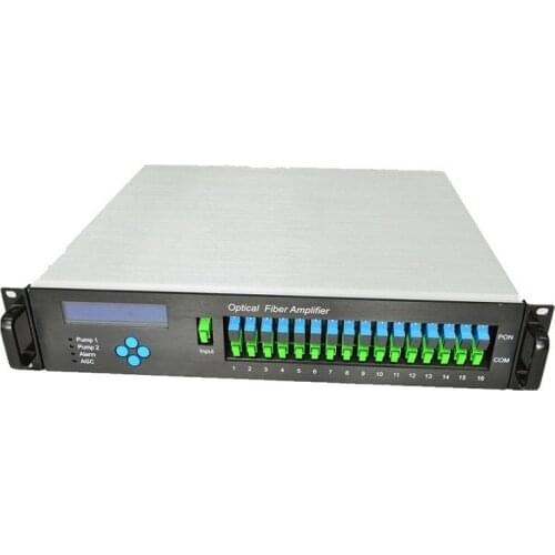 16 ports edfa Multiport optical amplifier EYDFA with WDM edfa