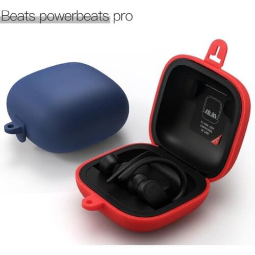 Opening Anti-shock Flexible Silicone Full Protective Case Cover For Beats Powerbeats Pro Earphone Accessories