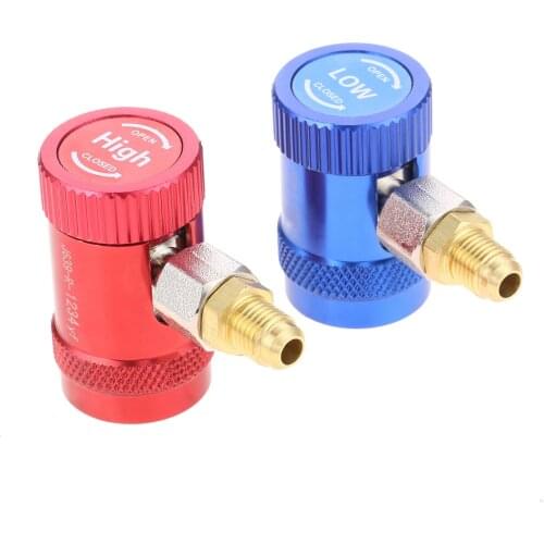Filler Transition Joint Refrigerant R1234yf High Low Side Manual Quick Coupler Connector M12 R1234 Refrigerant Joint