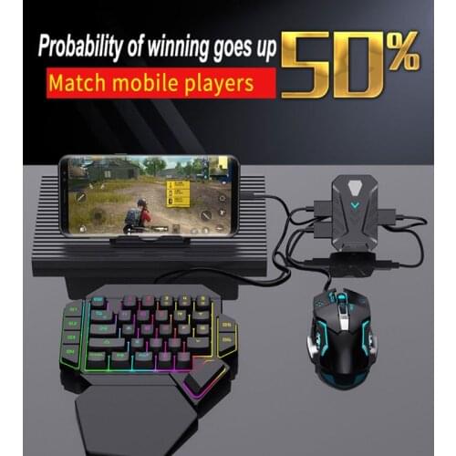 Portable Mobile Gaming Keyboard Mouse Converter Adapter MIX PRO / MIX LITE Device Tablet Density Shooting Space Saving