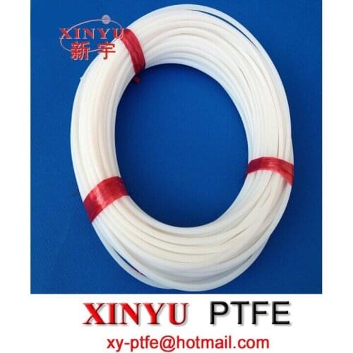 100% Pure PTFE tube PTFE sleeve PTFE high temperature heat shrinkable hose white
