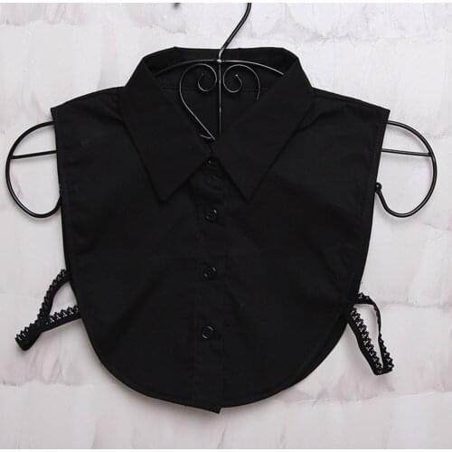 WWomen False Collar Versatile Multifunction Breathable Shirt Blouse Fake Collar Fashion Party Clothing Removable Collar#38