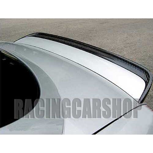 Real CARBON FIBER REAR SPOILER Fit For AUDI TT Coupe Roadster 8N A004