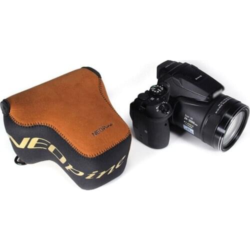 Protective Neoprene Camera Bag case for Nikon P900 P900s Soft Inner Pouch with Hanging Buckle