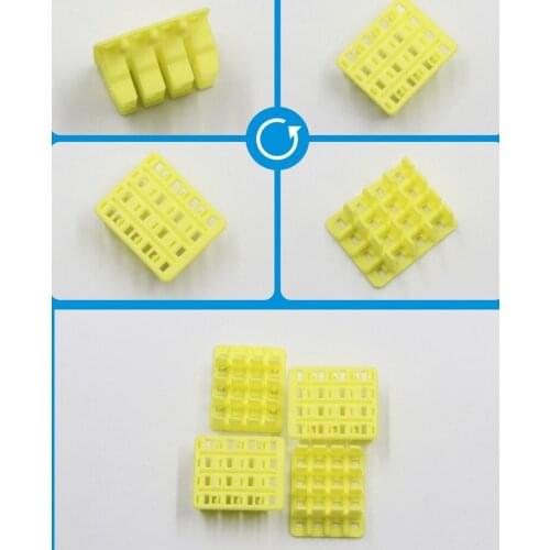 368049-1 E-J MK-II(+) 16P PLUG DBL yellow color TYCO housings TE AMP housings connectors terminals 100% new and original parts
