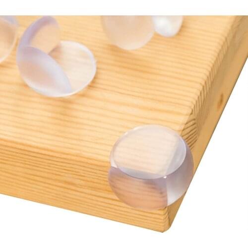 4pcs Silicone Protector Table Corner manual Edge banding Protection Cover Soft furniture edge banding Baby Safety Anti-collision