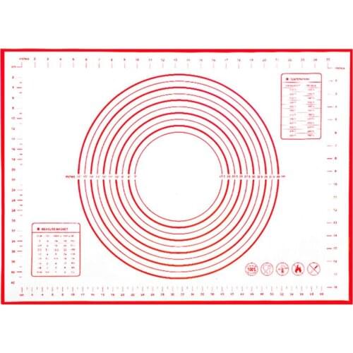 70*50cm Pastry Mat Non-stick Silicone Baking Mat Large Rolling Dough Kneading Mat Pizza Dough Pan Table Mats Pad Cooking Tools