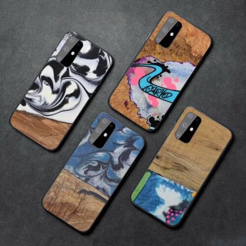 Carved tree buirl design grain Phone Case For Samsung galaxy A S note 6 7 8 9 10 20 30 50 51 70 edge plus lite mobile bags