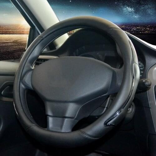 Car Steering Wheel Cover 34 Cm for Peugeot 301 207 307 308 408 508 4008 5008 508L 3008 2008 New Accessories Interior 13.39 inch