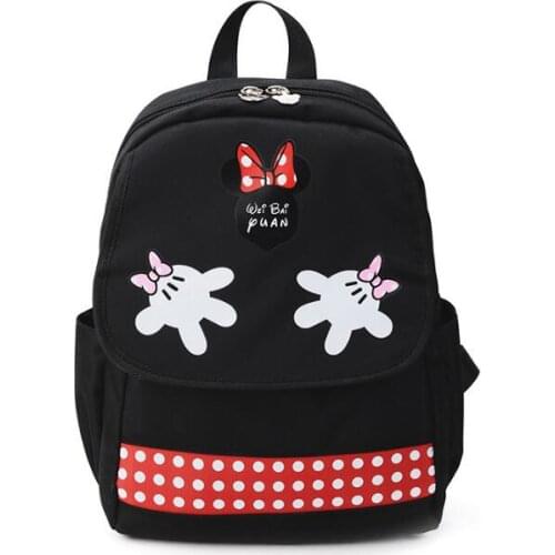 Disney Cartoon Mickey Children School Bags For Girls&Boy Kids Backpack Child Book Bag Minnie Princess Schoolbags Mochila Escolar