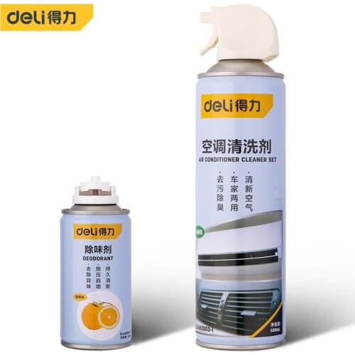 Deli Car Air Conditioner Free Disassembly And Washing Cleaning Agent Evaporator Cleaning Agent Deodorization Sterilization