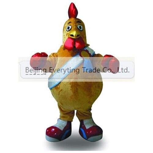 Hot sale 2017 Adult cute chicken tiger mascot fancy dress costumes Halloween party costumes