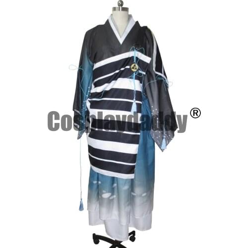 Touken Ranbu Kousetsu Samonji Halloween Kimono Set Cosplay Costume