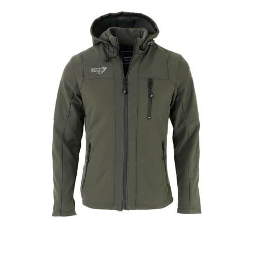 Mens fashion winter solid color outdoor windproof waterproof jacket light warm zipper jacket waterproof shark softshell jelsoft