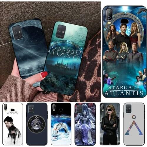 CUTEWANAN Stargate Atlantis SGA Black Soft Phone Case For Samsung Galaxy A01 A11 A31 A81 A10 A20 A30 A40 A50 A70 A80 A71 A91 A51