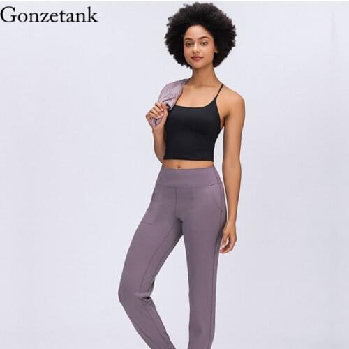 New Skin-Friendly Quick-Dry Yoga Pants Nude Loose Straight-Leg Fitness Leggings Slim and Thin Ankle-Length Sports Pants