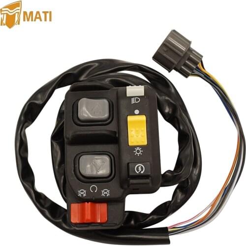 Handlebar Control Switch Electric Shift Start Stop Headlight for Honda ATV TRX350FE TRX350TE TRX400FA TRX400FGA TRX350 TRX400