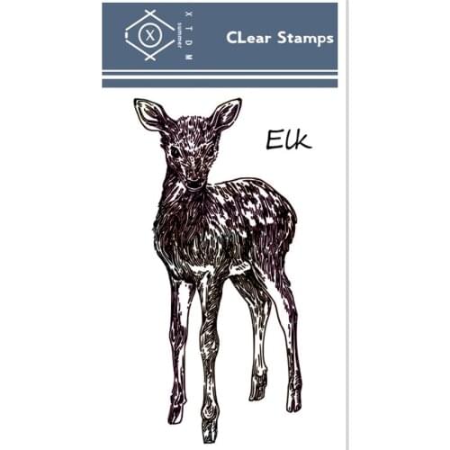 5 desgins Animal cub Transparent Clear stamp Silicone Stamp/Seal DIY scrapbooking/photo album Easter stamp sheets