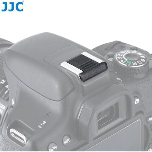 JJC Camera DSLR Connector Flashes Microphones Video Lights Stand Protector Cap Hot Shoe Cover for Canon EOS 5D MARK II/50D/40D