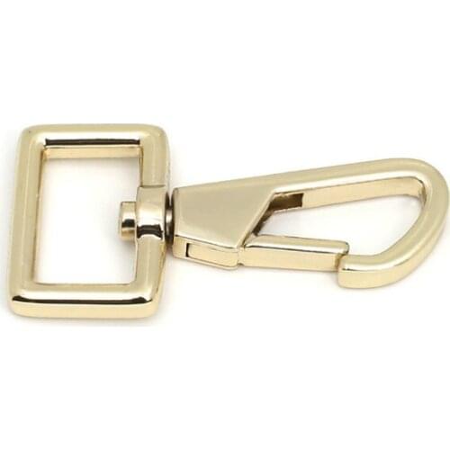 New High Qualit 50pcs/lot Belt Strap Metal Bags Buckle Carabiner Snap Hook Lobster Clasp Dog Collar Clasp Diy Accessory