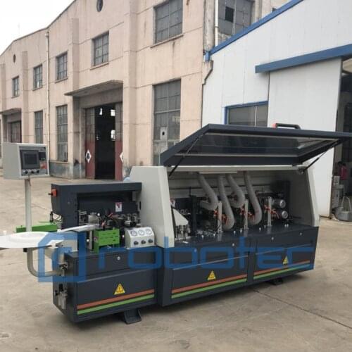 HF400 best price portable woodworking machine acrylic straight cabinet automatic edge banding machine wood edge bander