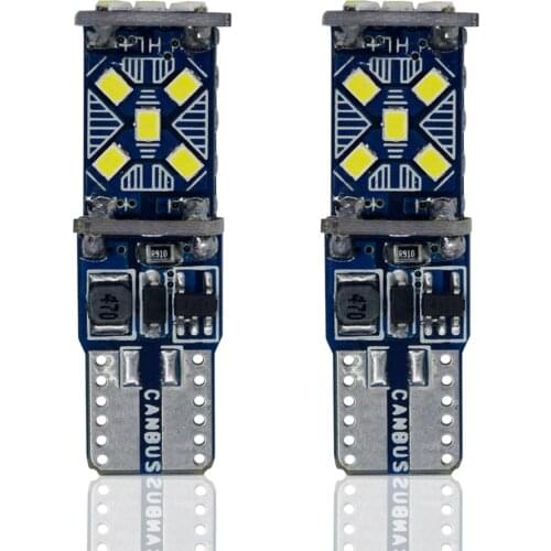 T10 W5W New Super Bright LED Car Parking Lights WY5W 168 501 2825 Auto Wedge Turn Side Bulbs Car Interior Reading Dome Lamp