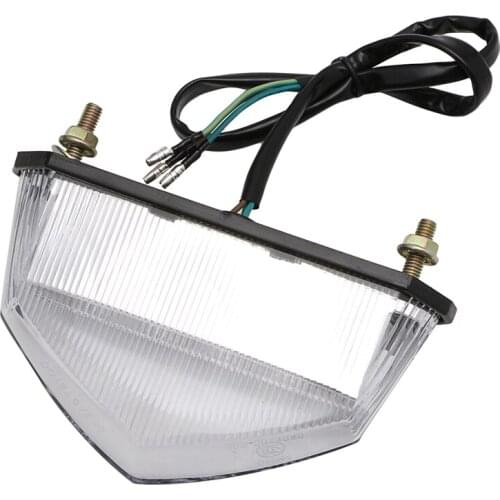 Universal Motorcycle ATV Red Indicator 10 LED Brake Stop Running Rear Tail Light 40GF