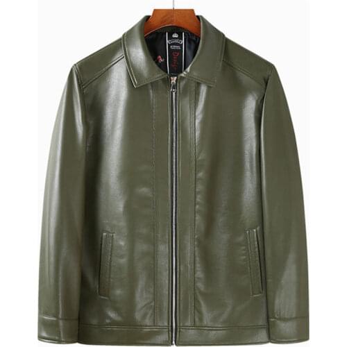 VERSMA Japanese Chic Green Oversize Men Faux Leather Jacket Spring Moto Vintage Motorcycle Jacket Men Plus Size 8XL Dropshipping