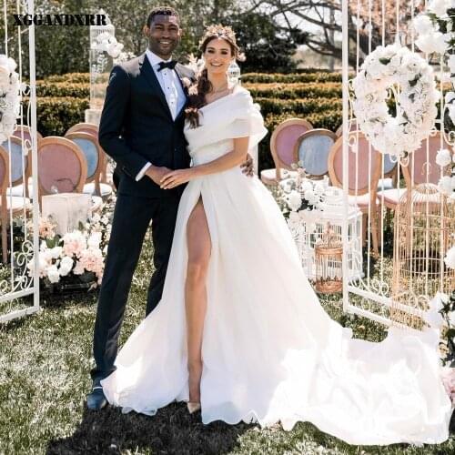 XGGandXRR Womens One Shoulder Dresses