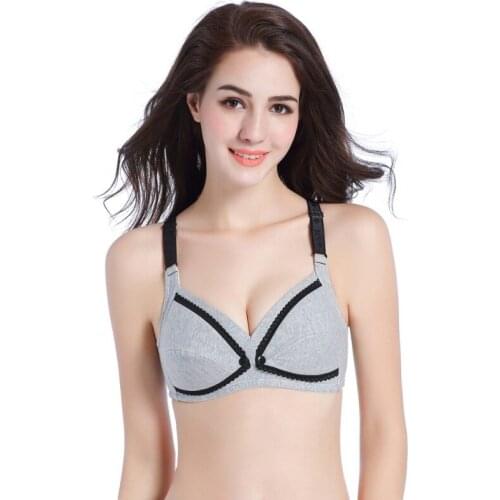 1PCS Hot Sale Women Sexy Lingerie Push-up Plus Size Underwear Front Opening No Rims Full Cup Bra Newest