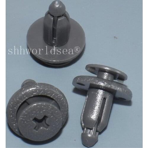 200PCS Free Shipping Door Trim Panel Push-Type Retainer For GM 94858864 For Nissan 01553-01733 Auto Plastic Fastener Car Clips