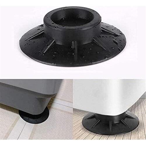 4PCS/Set Washing Machine Support Anti-Slip Anti Vibration Dryer Raise Height Feet Pads Anti Walk Feet For Washer And Dryer