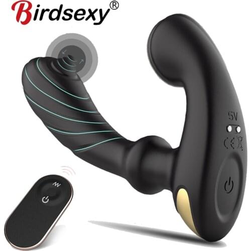 Anal Plug Vibrators For Men Prostate Massager Masturbators Women Vagina Stimulator Dildos Remote Control Male Anus Butt Sex Toys