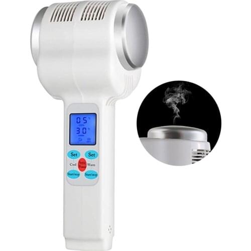 Ultrasonic Cryotherapy Hot Cold Hammer Face Lifting Massager Wrinkle Remove Skin Care Tool Facial Rejuvenation Beauty Machine