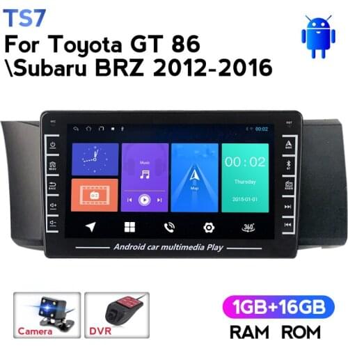 NaviFly 8" TS7 Android Car Radio Player For Subaru BRZ 2012-2016 Scion FRS Toyota GT 86 GPS Navigation Carplay Auto Head Unit FM