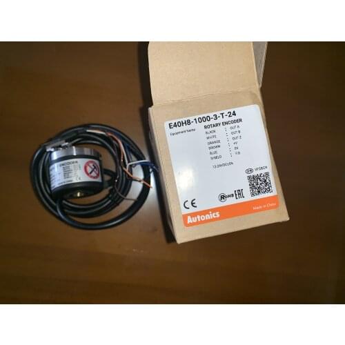 Autonics Rotary Encoder E40H8-1000-3-T-24 Hollow Shaft Type 12-24VDC Encoder