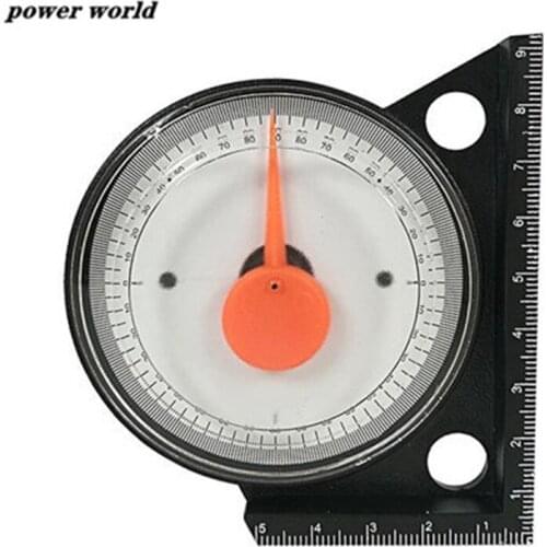 1Pcs Multi-functional Slope Measuring Tool Mini Inclinometer Protractor Tilt Level Meter Angle Finder With Magnetic Base Tool
