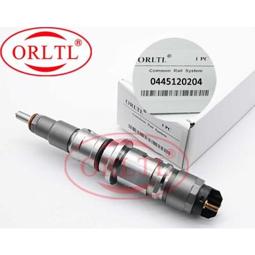 ORLTL Diesel Common Rail Fuel Injector 0445120204 (0 445 120 204) ,0445 120204 For Cummins ISDE 210.40 6.7L for 6 cylinders eng