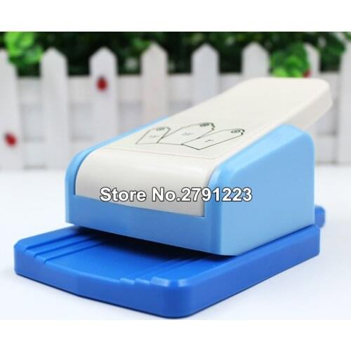 Punch Tag top Punch straight 1.5,2 or 2.5 inch gift Tag paper punches for scrapbooking craft perfurador diy puncher