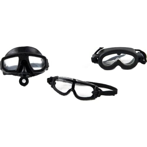 1/6 Soldier Military Battle Goggles Glasses for 12" Body Dolls Dollhouse Decor