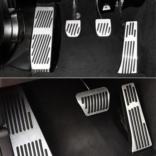 Car Styling ,For BMW 1,3 Series X1 E39 E46 E87 E90 E91 E92 Non-drilling Non-slip Accelerator Gas Fuel Brake Foot Rest Pedal Pads