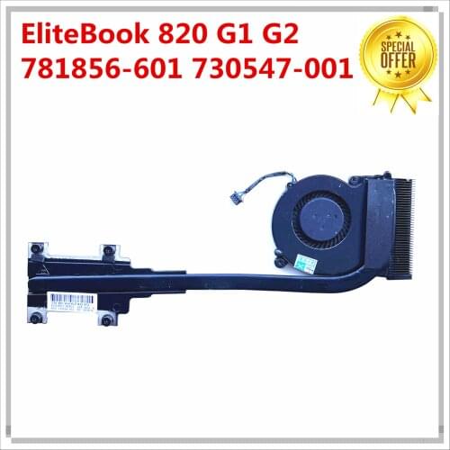 High Quality For HP EliteBook 820 G1 720 G1 Laptop Cooling Heatsink FAN 730556-001 100% Tested Fast Ship