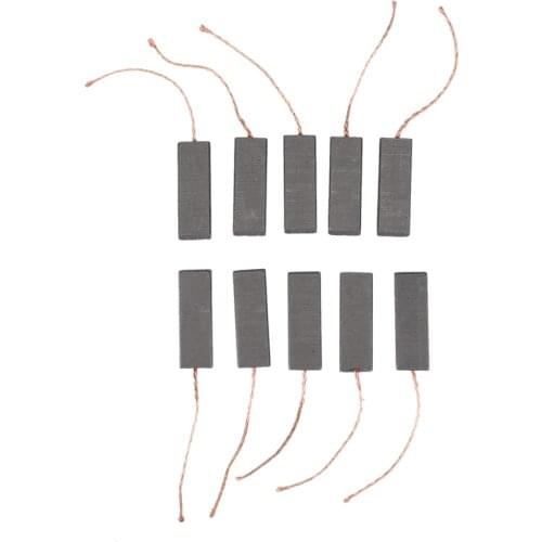 10Pcs Carbon Brushes Motor Carbon Brushes for Siemens Drum Type Washing Machine Parts 5X13.5X40mm