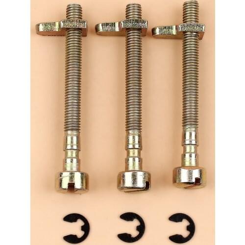 3Pcs/lot Chain Tensioner Adjuster Screw For McCulloch 335 338 435 436 438 440 441 442 444 Chainsaw Replacement Parts