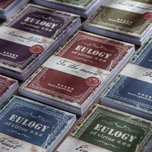 50Pcs/Lot Excerpts From Great Writers Series Material Paper Junk Journal Planner Scrapbooking Vintage Decorative DIY Craft Paper