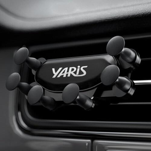 Car Interior Air Vent Clip Mount No Magnetic Mobile Phone Holder for Toyota yaris accessories car styling