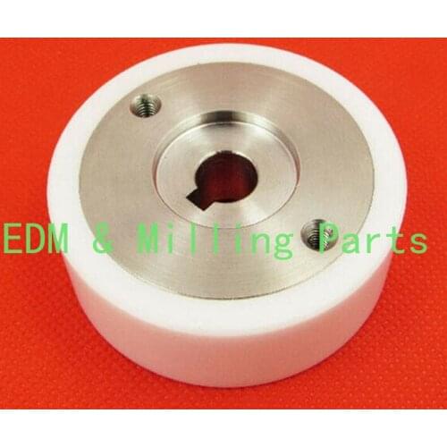 CNC EDM Wire Parts Capstan Roller WM408C EDM X058D339G51 57*10*18mm For FX. QA (Manual/AF) Ceramic